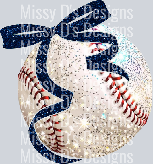 Navy Bow Baseball300dpi