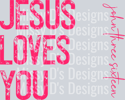 Jesuslovesyoujohn316PINK