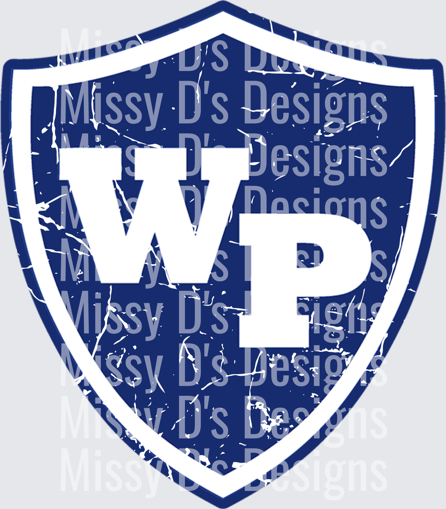wills point distressed shield