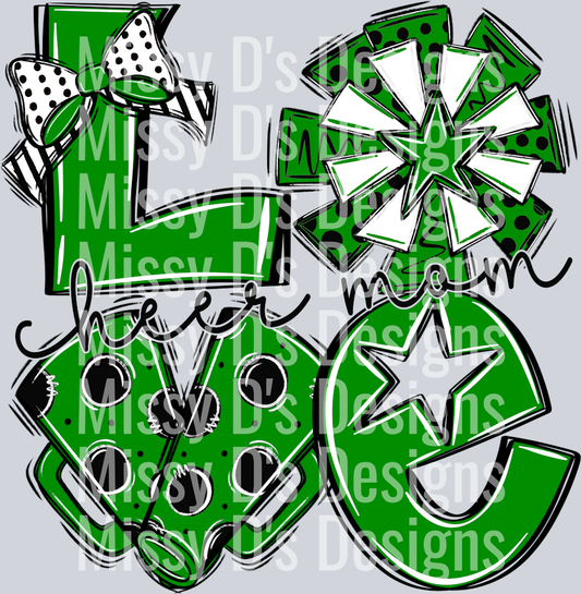 LoveCheerblkgreenmom