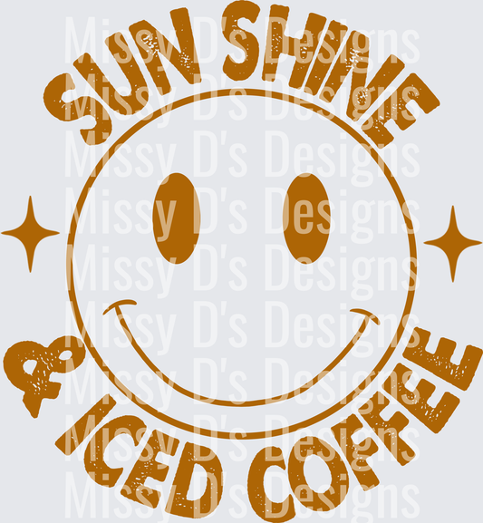 sunshine iced coffee png