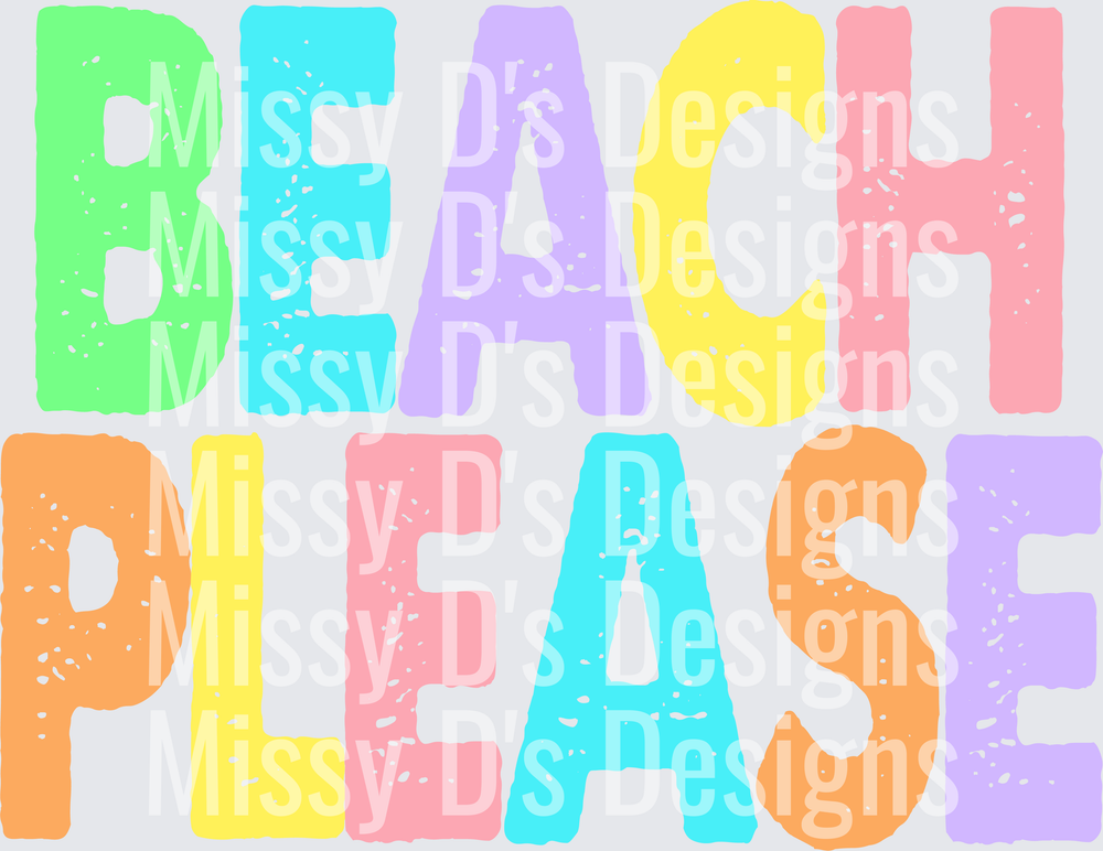 beach please
