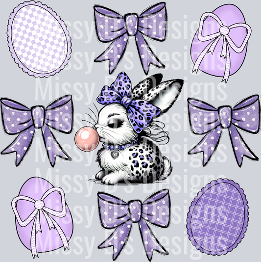 PURPLE BUNNY BUBBLE