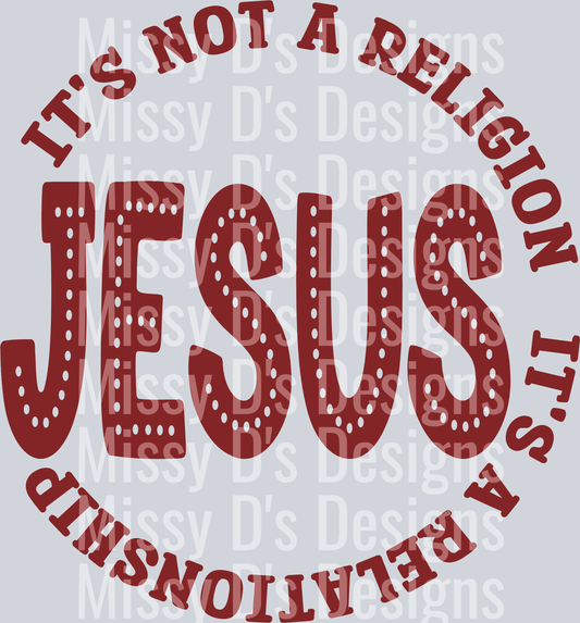itsnotareligionRED