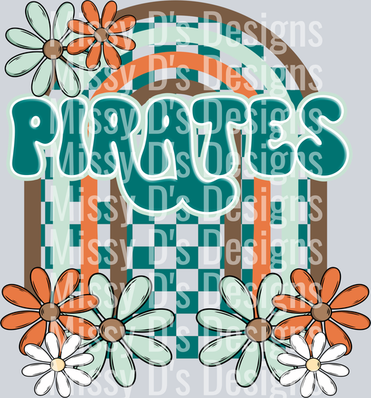 floral arch pirates