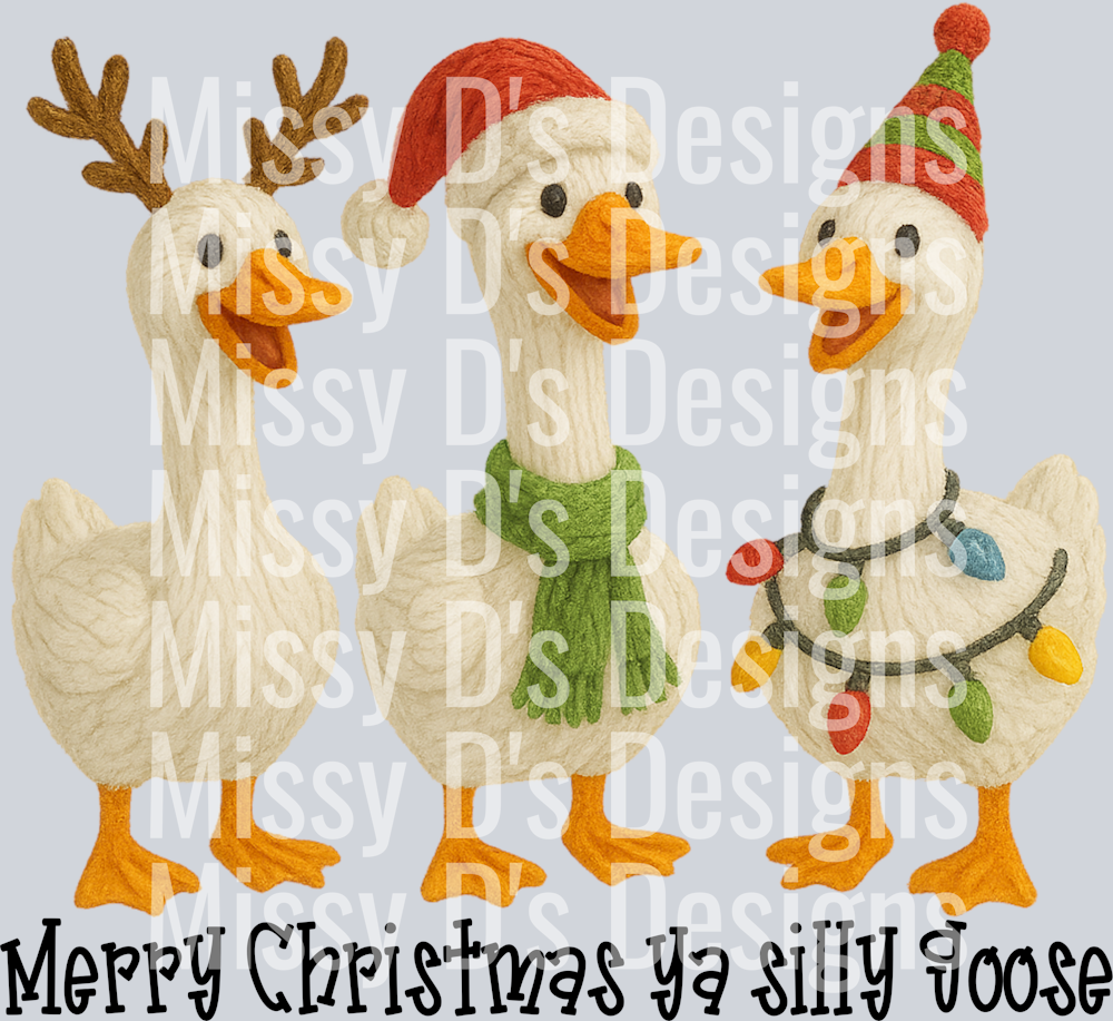 merry Christmas ya silly goose