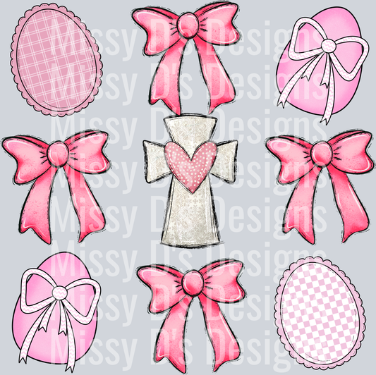 PINK CROSS COQUETTE