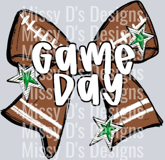 FOOTBALL BOW GREEN