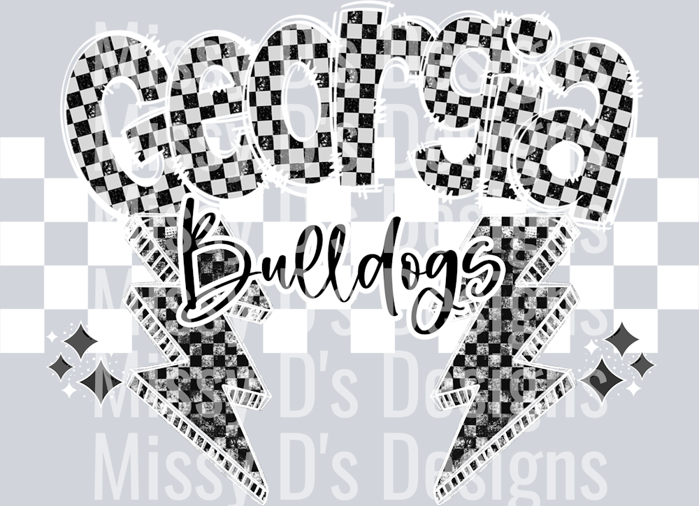 Georgia Bulldogs white