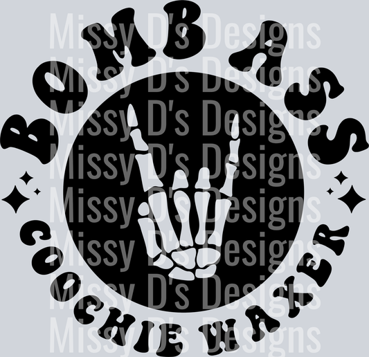 Somebodys Bomb Ass Coochie Waxer Pocket Design