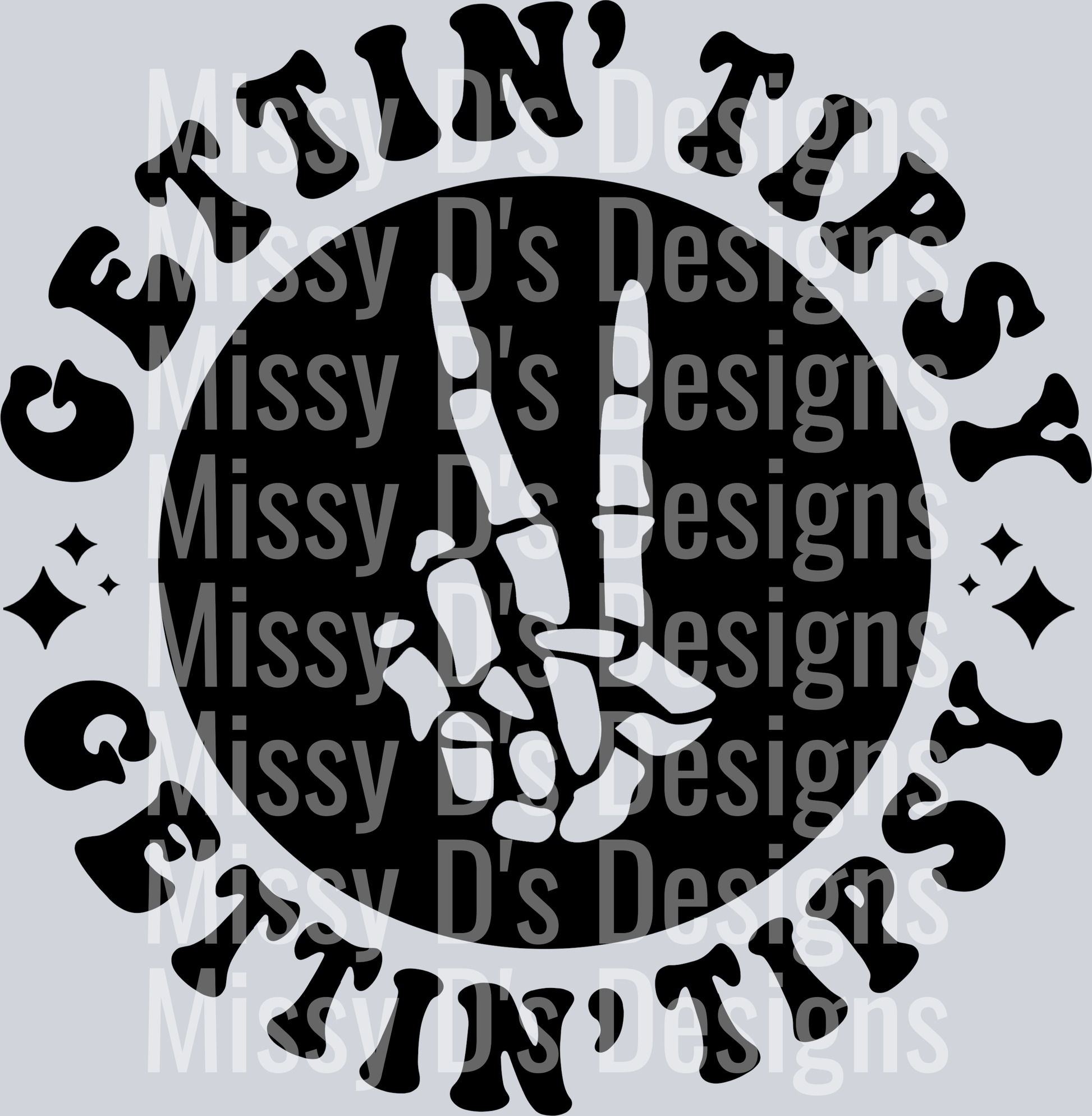 Gettin Tipsy Pocket Design