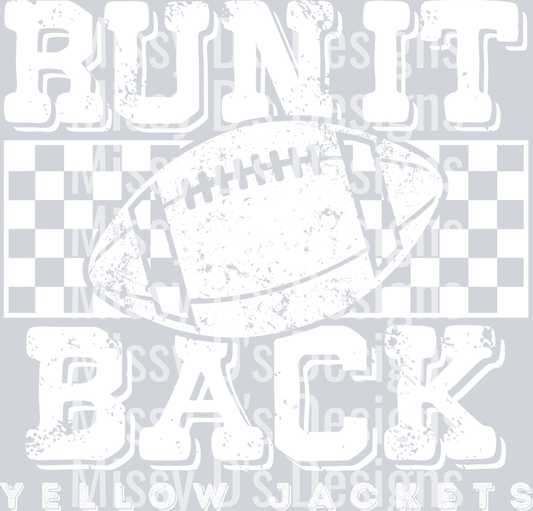 RunItBackCheckeredYelloJacketsWhite