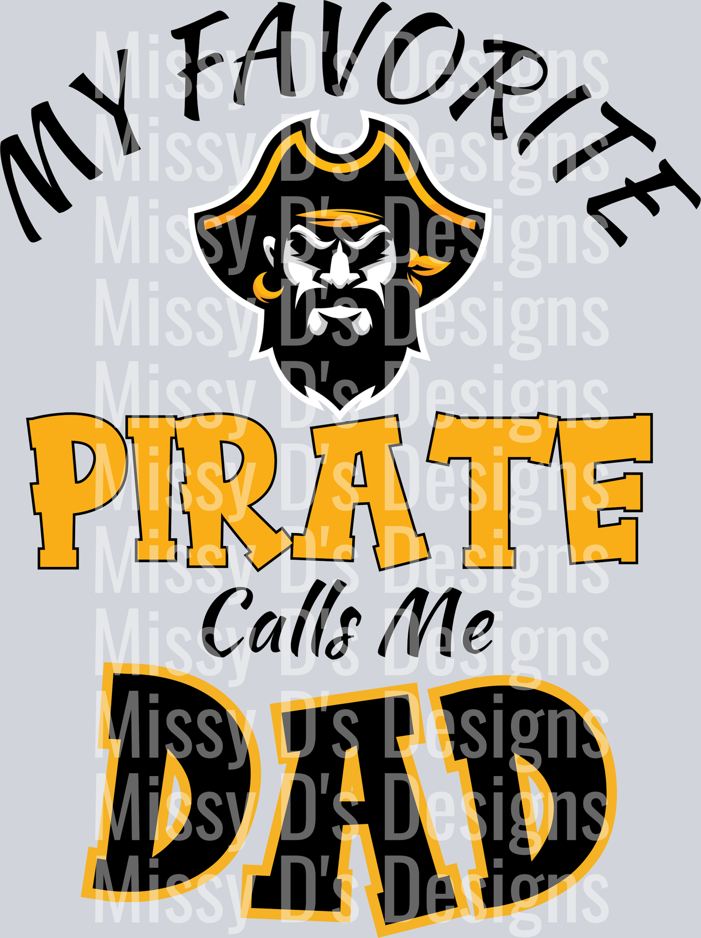 my favorite pirate calls me dad
