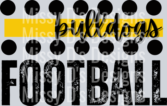 BulldogsFootballYellow