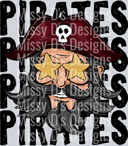 pirates maroon