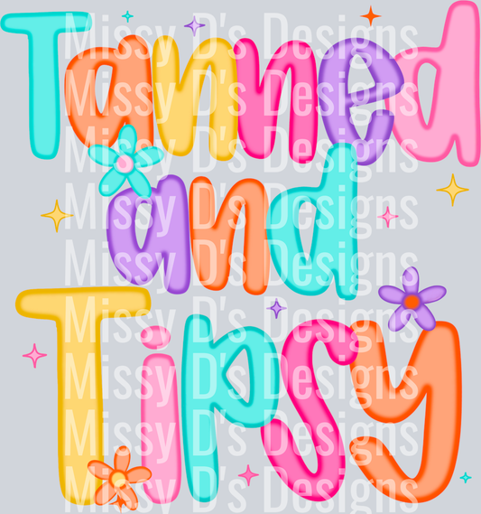 TANNED AND TIPSY