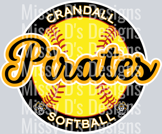 crandall pirates softball