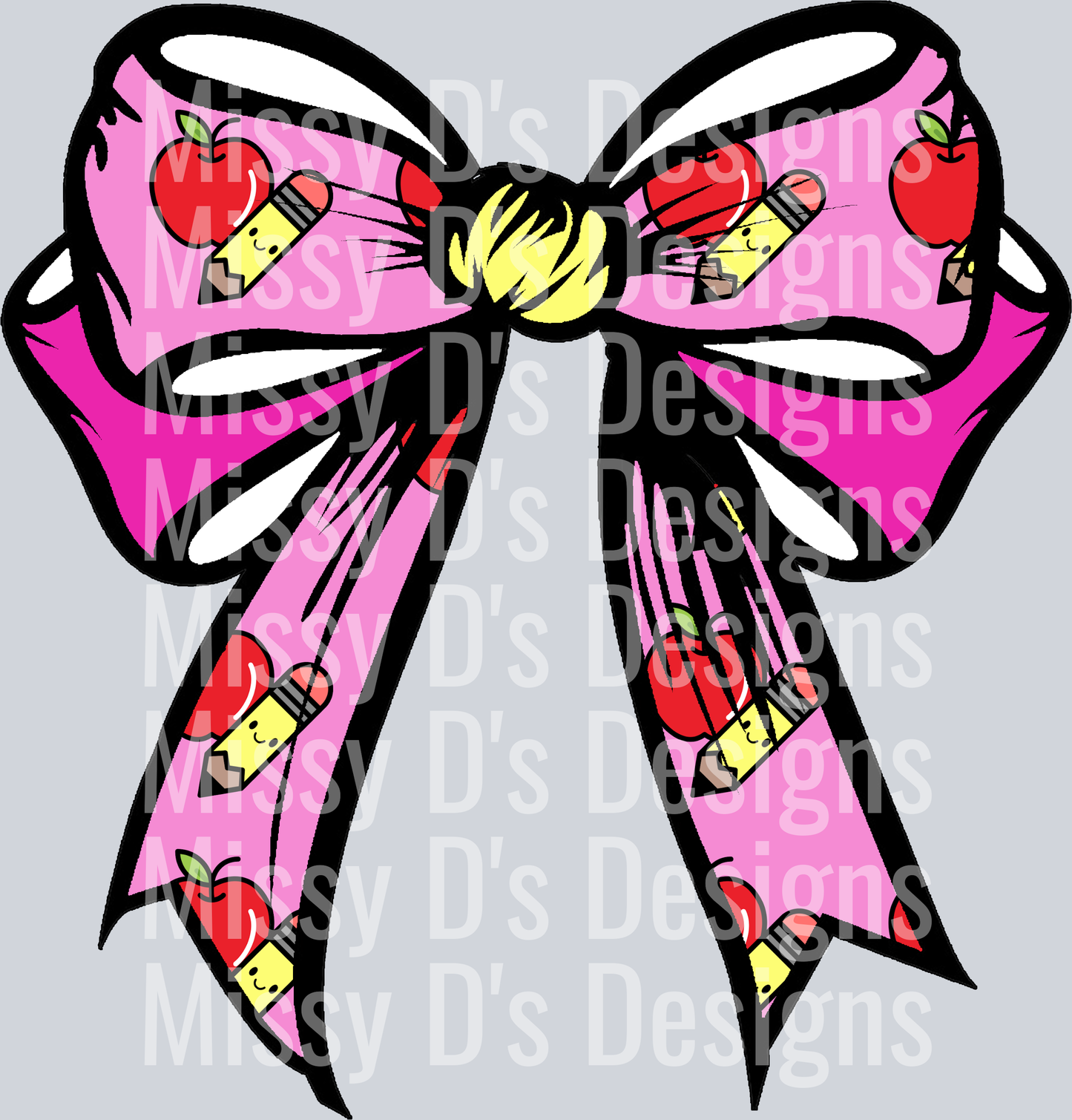 Teacher coquette bow 2