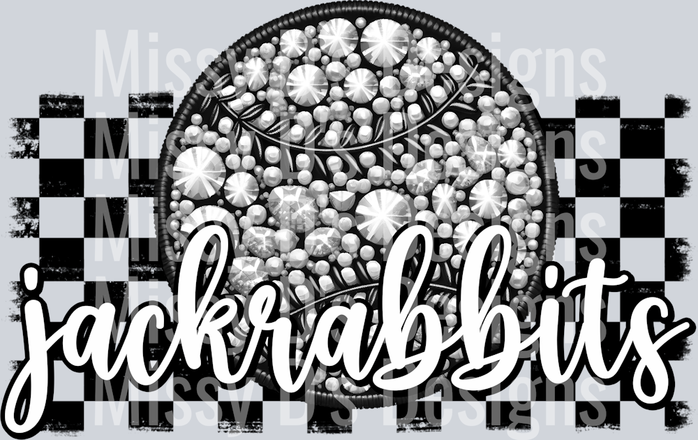 rhinestone baseball jackrabbits