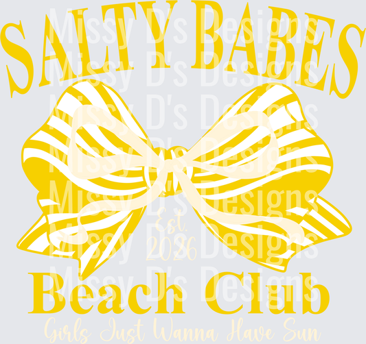 salty babes beach club