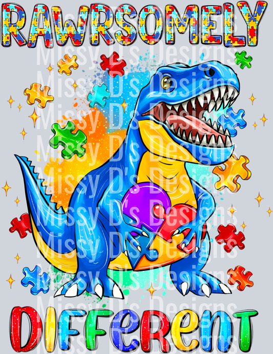 Rawrsomely_Different_Autism_T-Rex_