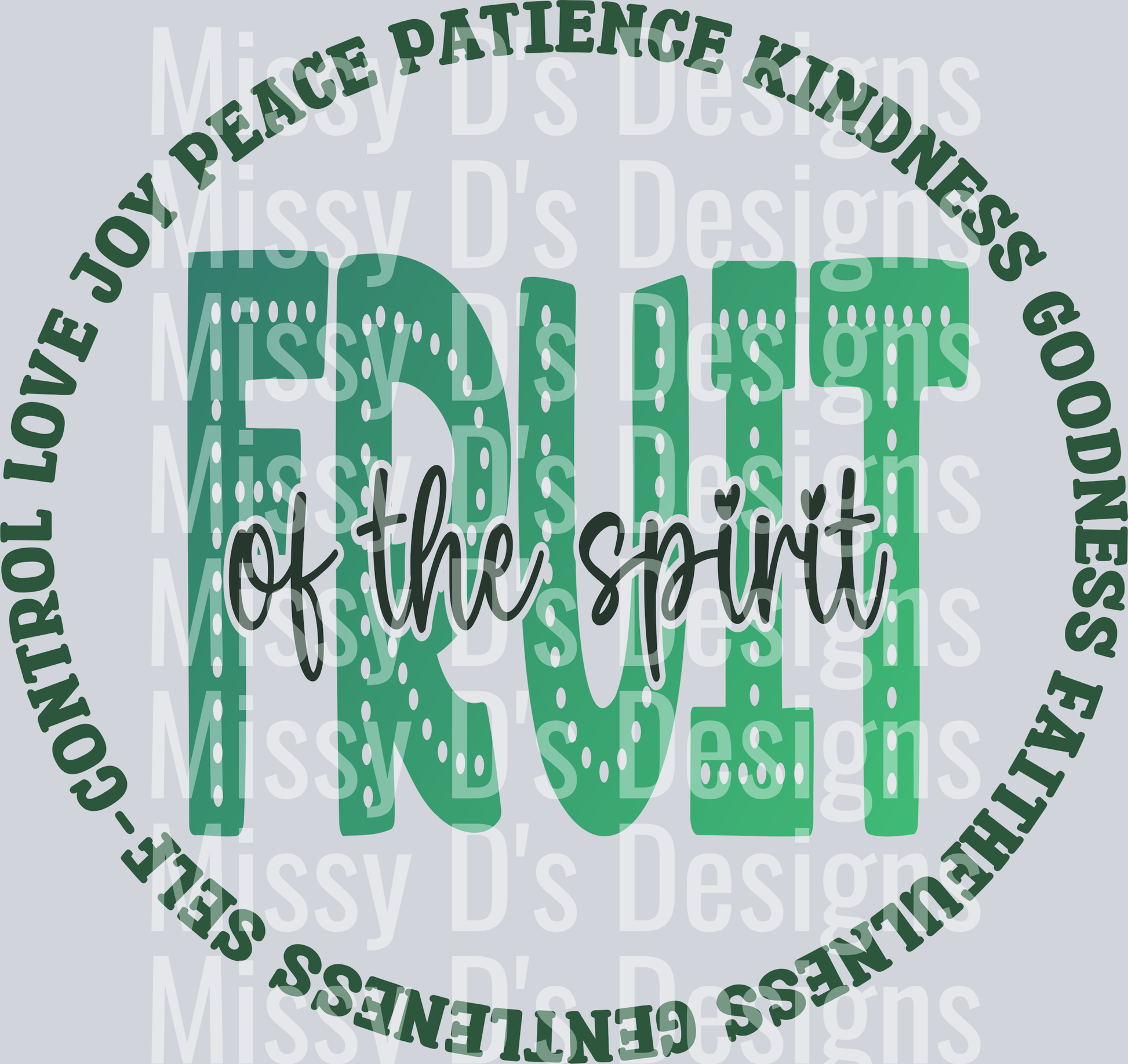 fruitofthespiritGREEN