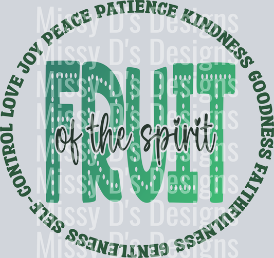 fruitofthespiritGREEN
