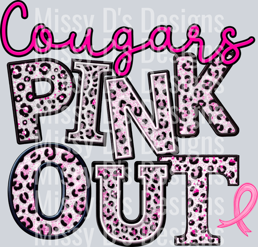 pink out Cougars