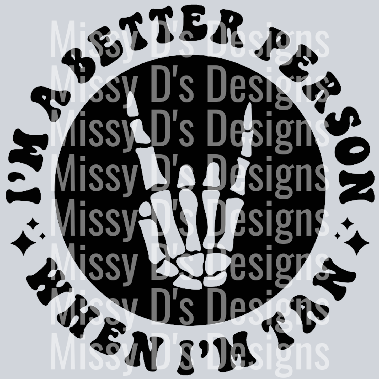 Im A Better Person When Im Tan Pocket Design(1)