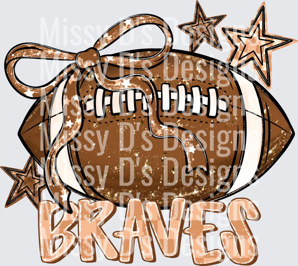 FootballMascot Braves