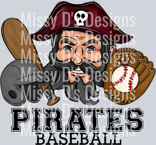 PiratesMaroonBaseball