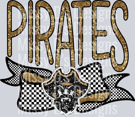 1Pirates Black Gold with Logo