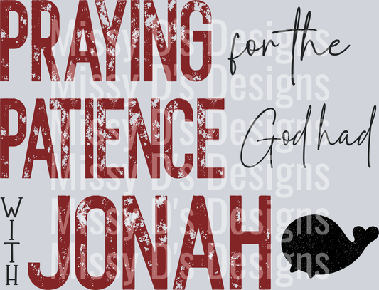 prayingforpatienceJonah4