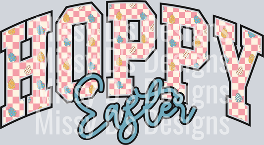 Hoppy Checkered Easter