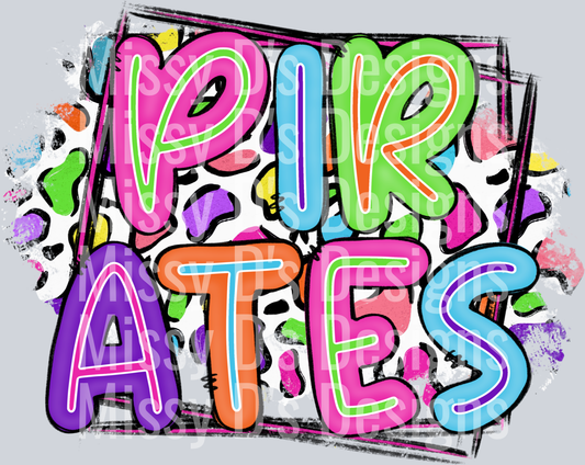 Colorful Leopard Pirates