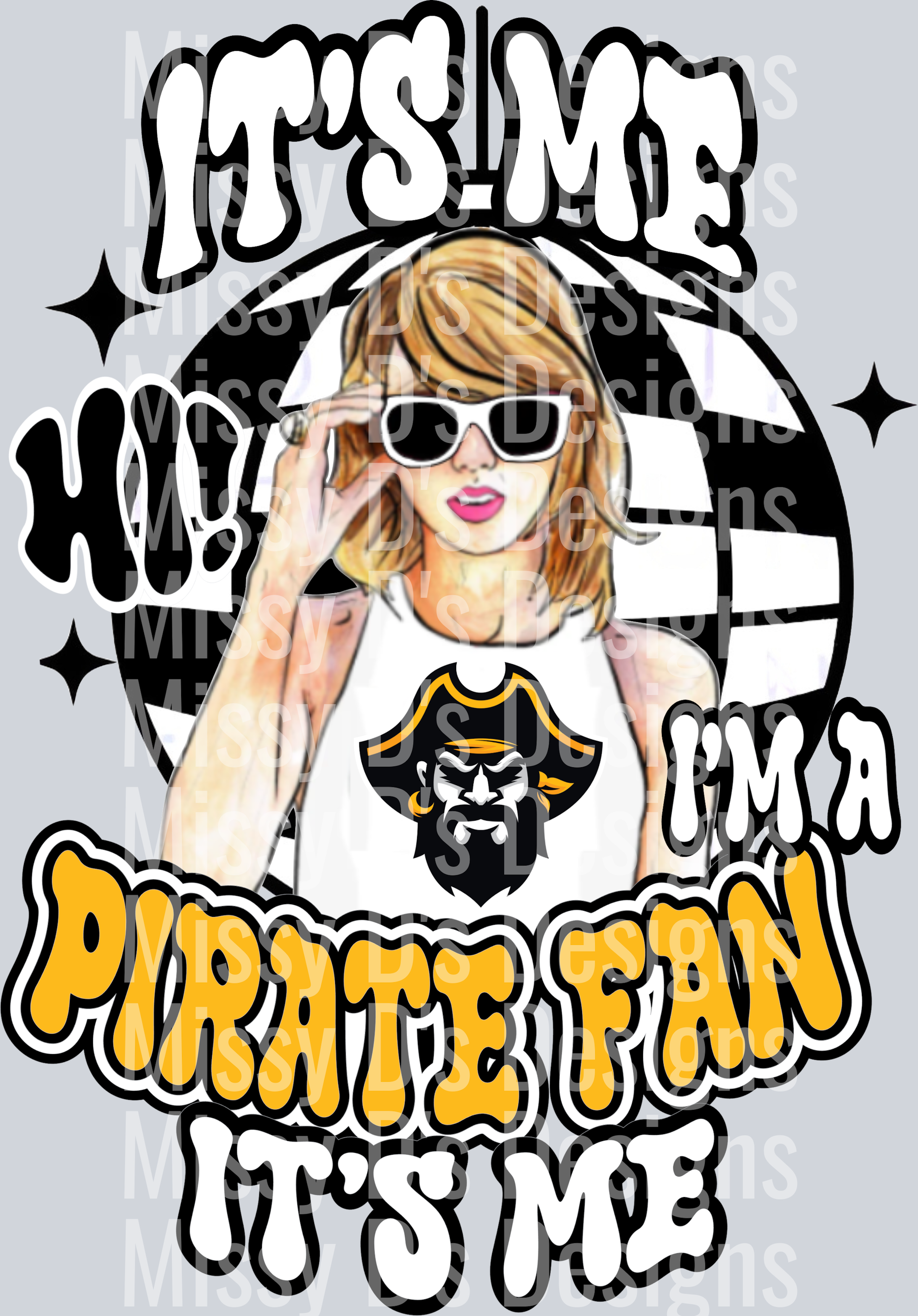 1Pirates Yellow Gold Black