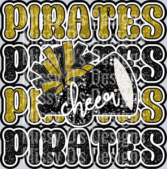 1Pirates Black Gold Cheer