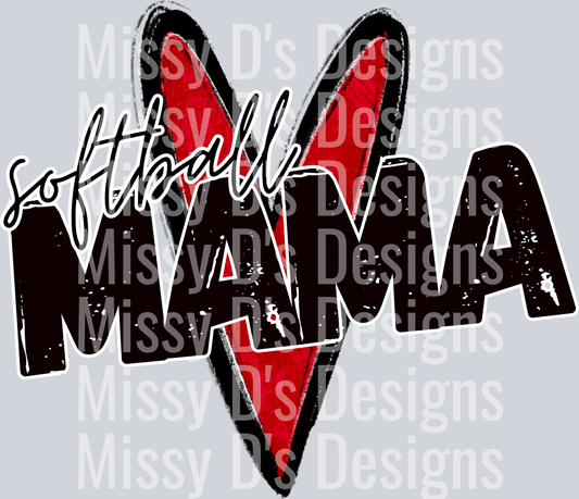 softball mama heart (2)