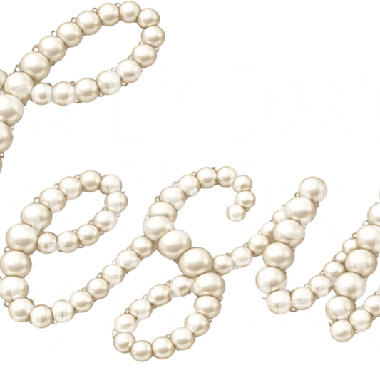 Jesus Faux Pearls Faith PNG