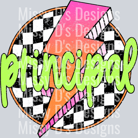 Checkered Lightning Principal