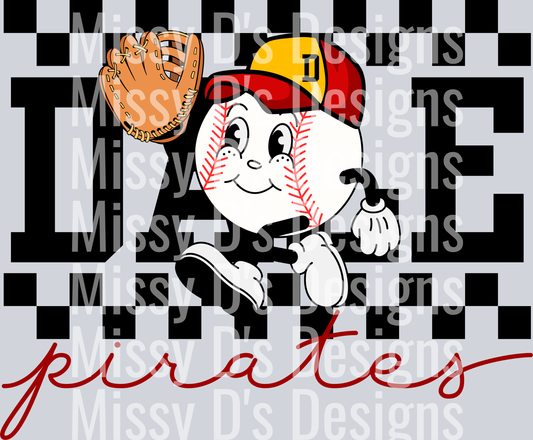 DaleRetroBaseballCheckered