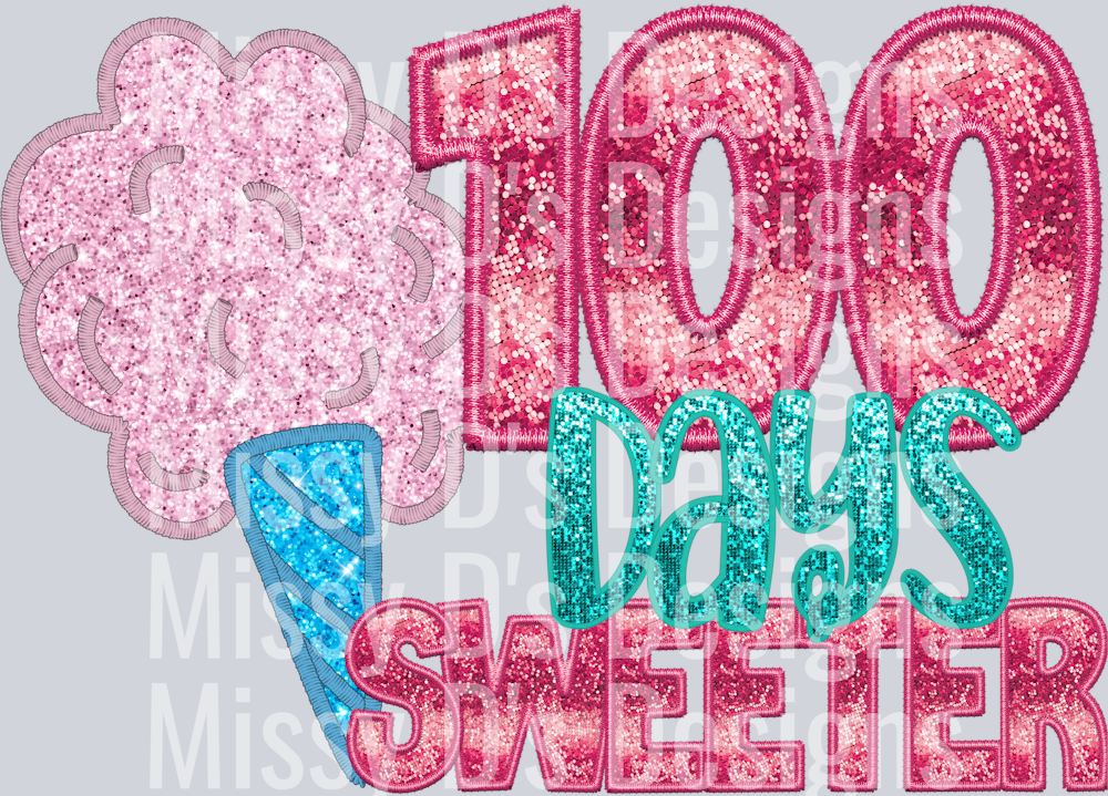 100 DAYS SWEETER COTTON CANDY