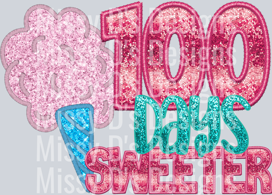 100 DAYS SWEETER COTTON CANDY