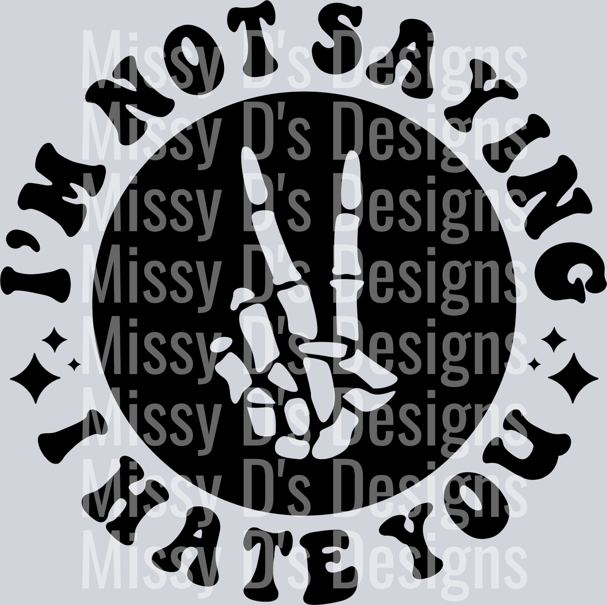 Im Not Saying I Hate You Pocket Design