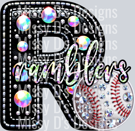 leather baseball ramblers