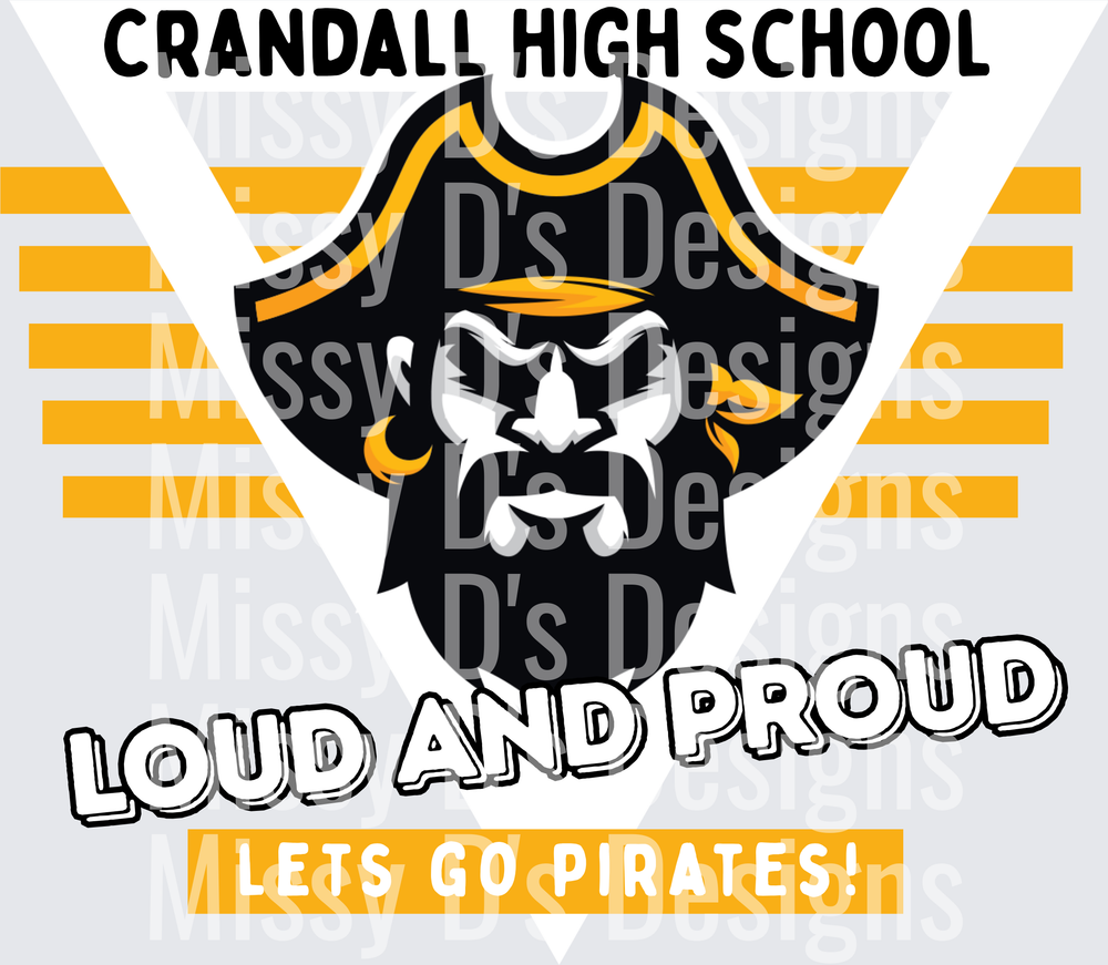 triangle spirit mascot crandall high school