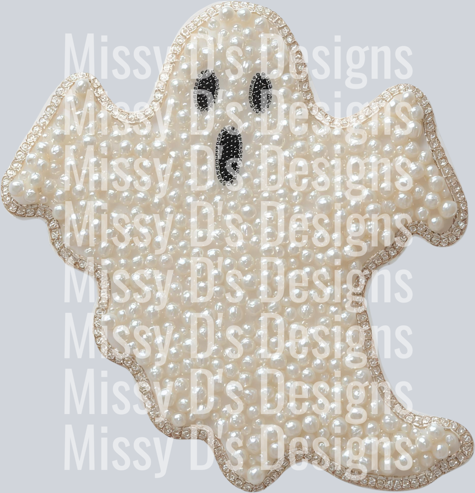 GHOST FAUX PEARLS