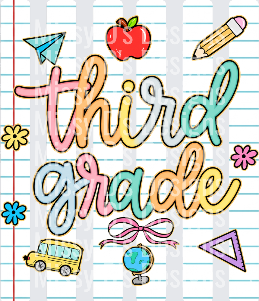 Back to School third grade
