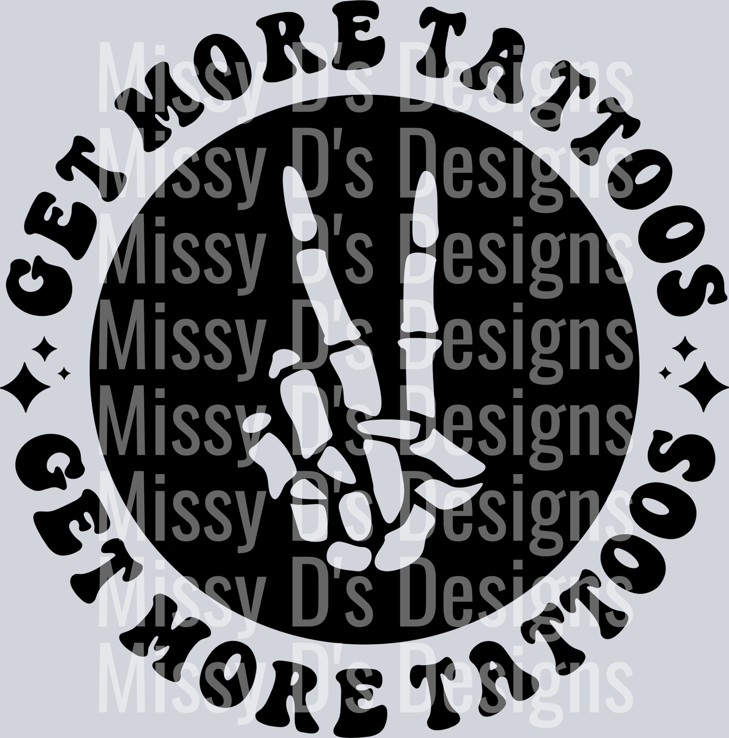 Get More Tattoos Pocket Design