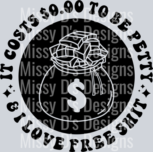 I Love Free Shit Pocket Design